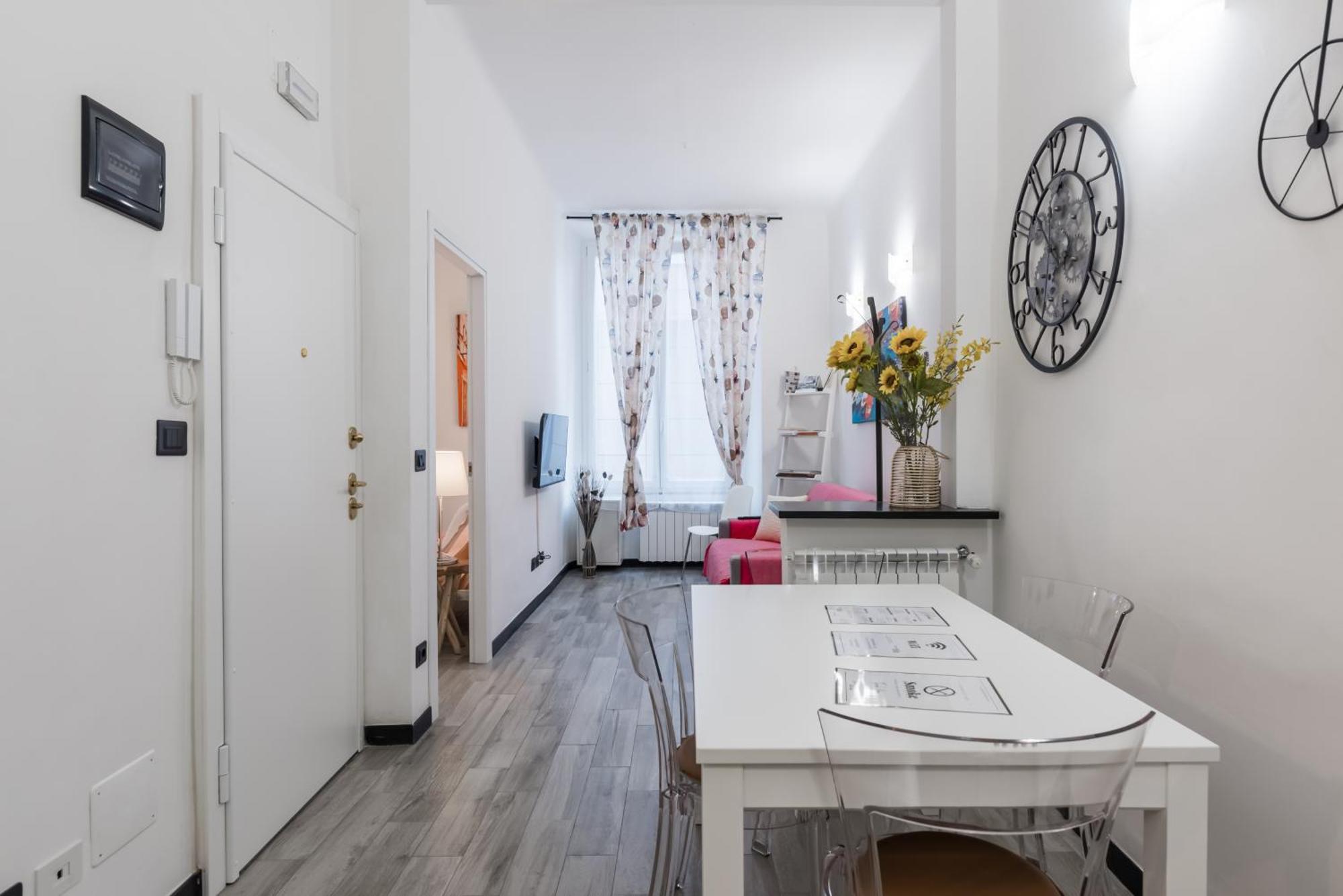 Acquario 5 Minuti, 1Br , Free A-C, Wifi & Netflix "City Center" By Tilo Genua Exteriör bild