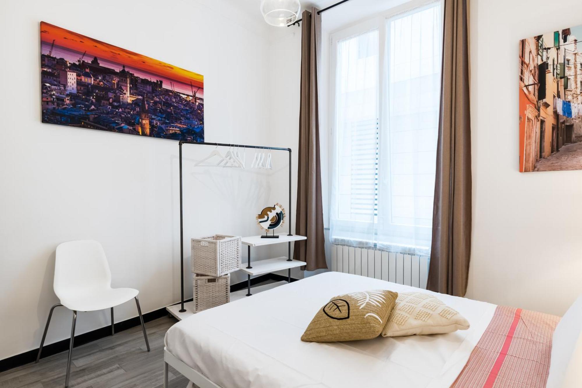 Acquario 5 Minuti, 1Br , Free A-C, Wifi & Netflix "City Center" By Tilo Genua Exteriör bild