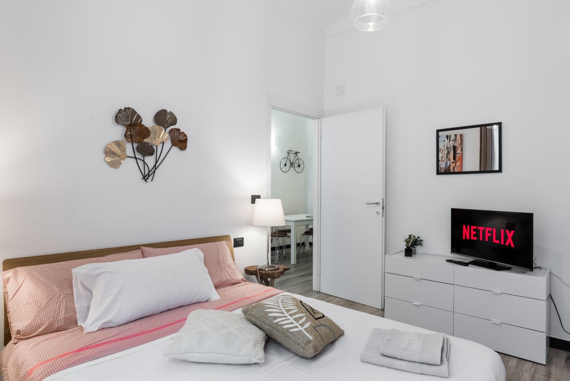 Acquario 5 Minuti, 1Br , Free A-C, Wifi & Netflix "City Center" By Tilo Genua Exteriör bild